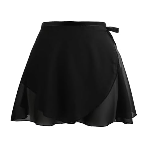 Lusofie Black Ballet Wrap Skirt Cover