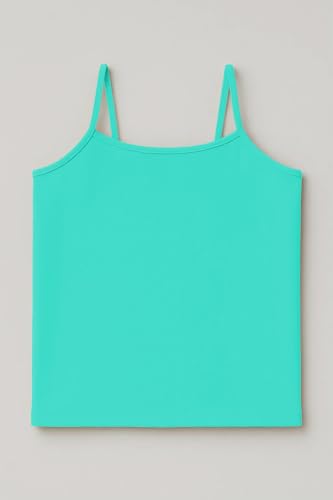 Image of Kurve Girl's Sleeveless Tank Top - Stretch Undershirts Cami Camisole, UV Protective Fabric, Rated UPF 50+ (Made in USA)