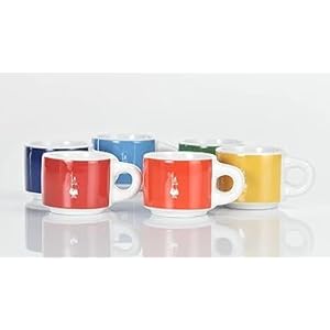 Bialetti, 6 Stacking Cups Color, China Bialetti 6 Stacking Cups Color China