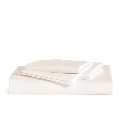 Brooklinen Luxe Sateen Sheet Set Hotel-Quality Luxury - Twin Abyss | Buttery-soft 100% long-staple cotton sateen silky & hotel-quality; softest sheets; breathable & durable; cool & luxurious. product thumbnail 7