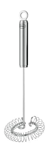 Rösle Spiralbesen, hochwertiger Saucenbesen für alle Bereiche des Topfbodens, Edelstahl 18/10, spülmaschinengeeignet, 27 cm, Grau – Ansicht 1