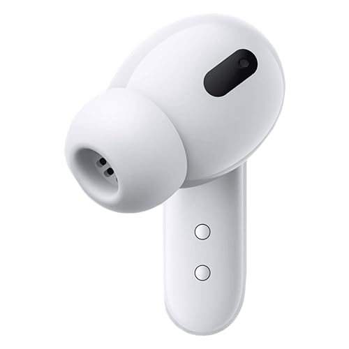 Image of CMF by Nothing Buds Pro TWS Earbuds, 45 dB Hybrid ANC, 10 mm Drivers, Ultra Bass, 39 Hrs Playtime, IP54, Bluetooth 5.3, Fast Charging, Clear Calls with 6 Mics, Low Latency Mode for Gaming (Light Grey)