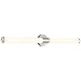 Access Lighting 62537LEDDCS-BS/ACR Retreat Vanity, 1-Light 30 Watts, Brushed Steel