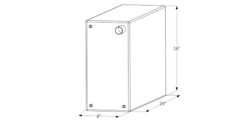 Image of ICON 24X16X8,12GAL.W /FIT