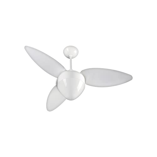 Ventilador de Teto Ventisol Fênix Branco/Silver 3 Pás CV3 Premium - 220v