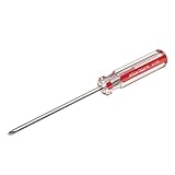 Utoolmart Screwdriver Tri-wing, 3mm Magnetic Y Tip 75mm Carbon Steel Shaft for Nintendo Game Controller Phone Repair