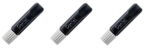 ぺんてる ファブリックファン単色ブラック FFPC1-T28【×3本セット】