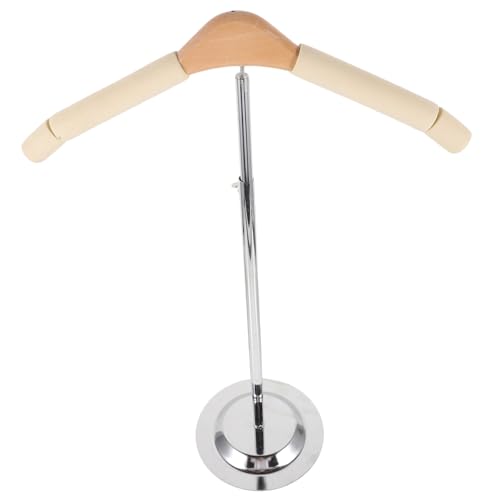 KOMBIUDA Standing Clothing Display Hanger for Shaped Dress Support Rack Space Saving Clothes Organizer for Home Retail and Vendor Events Resistant Easy to Use