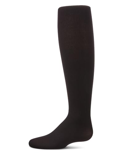 MeMoi Girls' Elegant Ribbed Nylon Tights
