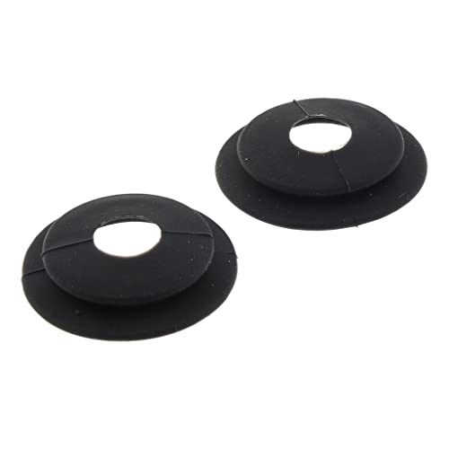 Image of CALANDIS 2pcs Black Rubber Texture Aim Assistance Ring Replacement for PS4 Xbox One Xbox 360 Controller | Controllers & Attachments | Video Game Accessories
