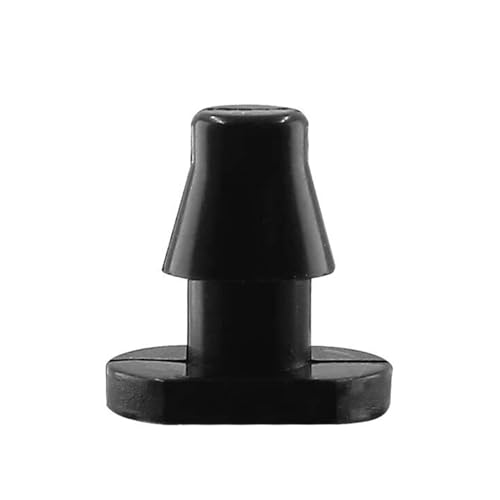 HUANGENG 150/300 mangueras de jardín de 1/4 pulgadas, conectores sellados con agua, enchufe de riego, accesorios de riego por goteo de púas para jardín