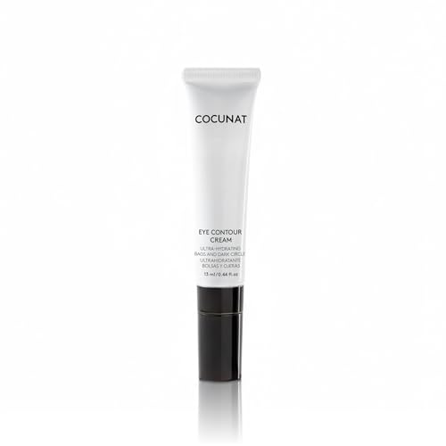 COCUNAT - Contorno de Ojos - Aplicador Efecto Frío - Reduce Bolsas y Ojeras - Hidrata - Con Cafeína y Ácido Hialurónico - 13ml - El Packaging Puede Variar