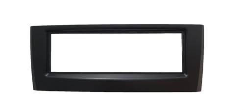 Colore: Nero Ciscar Export 73-07.03-1 Mascherina per Autoradio Radio adapter1 DIN Compatible con Fiat Grande Punto (199) 2005>, Fiat Linea (323) 2007>