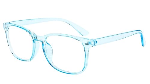Image of IFLASH | Zero Power Blue Cut Computer Glasses | Gaming Glasses | Anti Glare, Lightweight & Blocks Harmful Rays | UV Protection Specs | Men & Women | Medium