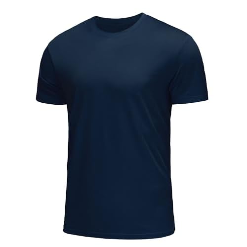 5 or 3 Pack Men’s T-Shirts Dry Fit Gym Shirts Moisture Wicking Shirts for Men Workout Clothes Plain Tshirts