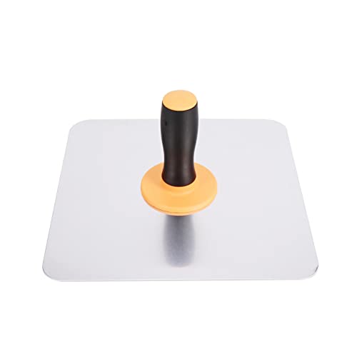 Masonry Hawk Aluminium Plastering Hawk Plaster Mortar Board Holder Finishing Plastering Tool with Soft Grip Handle Home Paint Finishing Plaster Tool(SIZE:1PC)