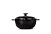 THE CHEF COLLECTION Cacerola de hierro fundido colección Vulcano con tapa 13.5x13.5x6.0 cm