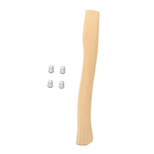 FUNOMOCYA 1 Set Axe Handle Replacement for Repair Wooden Hatchet Grip Convenient Installation for Firewood Cutting Gardening Hiking and Outdoor Activities