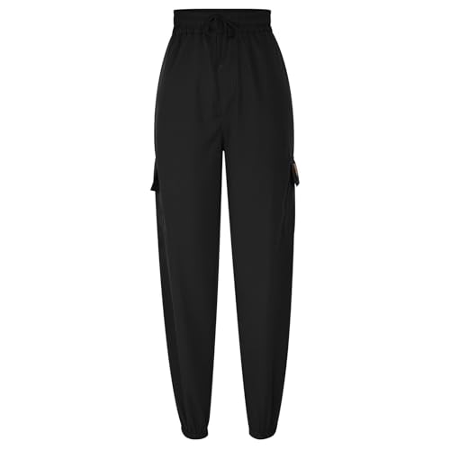 DuDubaby Men's Lightweight Joggers Cargo Hiking Pants Track Running Workout Athletic Travel Golf Casual Outdoor Pants2