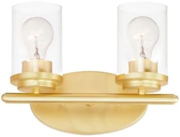 Maxim Corona - 2 Light Bath Vanity-Satin Brass Finish