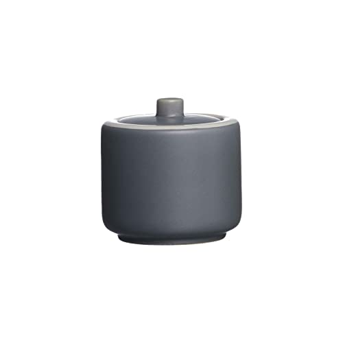 Ritzenhoff & Breker Zuckerdose Jasper, Grau, ø 8,5 cm, Dose für...