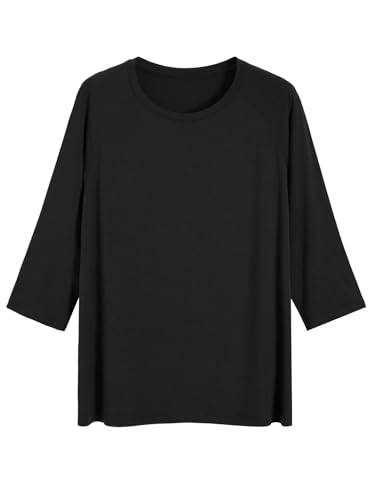 Latuza Women's 3/4 Sleeve Pajamas Sets Pants Cooling Pjs2