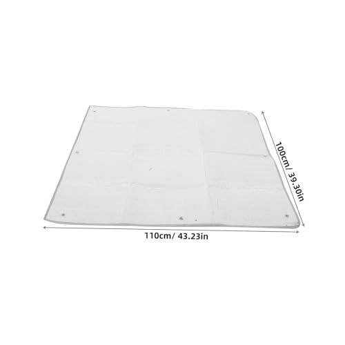 Vinilo protector térmico para ventana 110x100 cm plateado miniatura 2