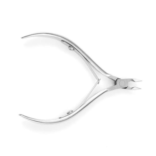 OUNONA Forbicine Cuticole Acciaio Inossidabile per Unghie Spesse e Incarnite Tronchese Manicure e Pedicure con Molla Resistente Strumento per Rimuovere Morta e Cuticole