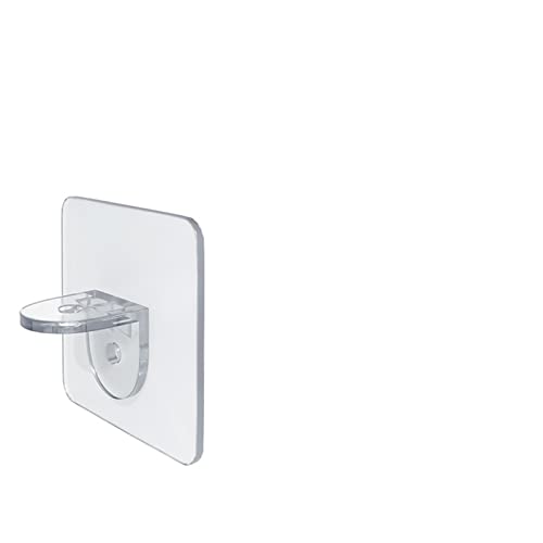 Soovi Display Shelf Shelf Support Adhesive Pegs Self Adhesive Closet Cabinet Shelf Support Clip Wall Hanger Clapboard Punch Free Hook Strong Holder #TOP5
