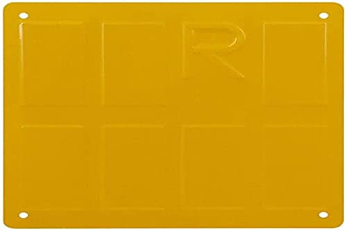 Lampa 19899 Targa provvisoria per rimorchi agricoli e Macchine operatrici trainate - 165x165 mm