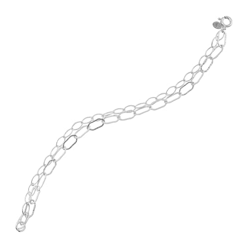 Silpada 'Harmonious' Chain Bracelet in Sterling Silver, 7.5"4