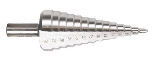 Sealey AK4745 HSS 4341 Step Drill Bit 4-30mm Double Flute