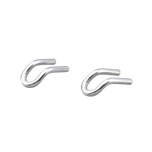 30 Stück Motorrad-Auspuffdämpfer, Edelstahl-Auspufffeder, U-förmiger Haken, Universaladapter, Zubehör(30pc)