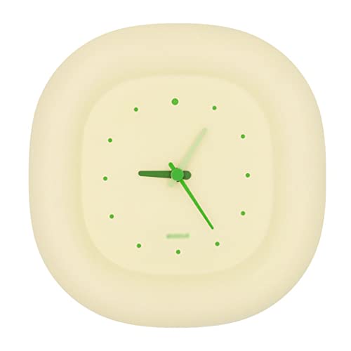 Horloge salon silencieuse contre les bruits de tic-tac pour chambre crème