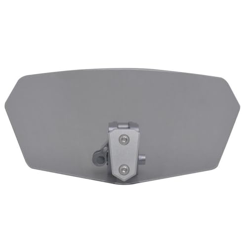 Déflecteur d'air moto avec becquet réglable sur bulle d'origine pour protection universelle