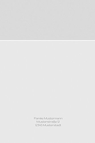 Il Dolore carta Discreet Cross, Grau, 100 Karten