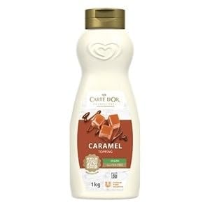 Sirope de Caramelo CARTE D’OR - 1kg | Topping Profesional para Postres, Helados y Cafetería