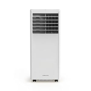 CREATE SILKAIR 5000 Mobile Klimaanlage, 3-in-1, 5000 BTU, mit Luftentfeuchter, 27 l/Tag/mit Absaugset für Schiebefenster, Räume bis 12 m², Timer, Sleep-Modus, 550 W
