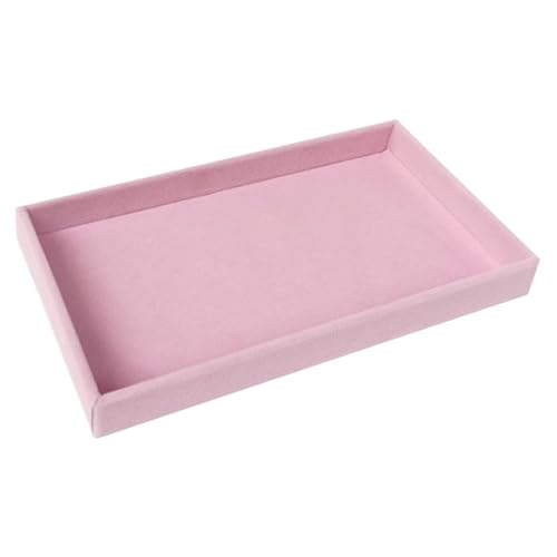 Vassoio Per Organizzatore Di Gioielli - Scatola Della Vetrina Di Gioielli, Display Ad Anello Velvet Su Ripiani Di Gioielli | Paesaggio Di Presentazione Per La Conservazione Dei Gioielli, Smistamento D