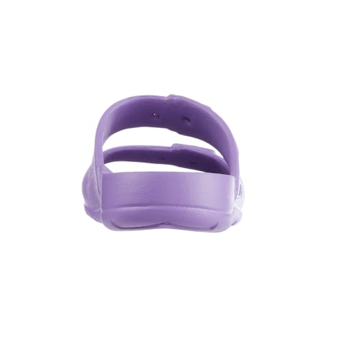 Image of Totes Kids Everywear Double Buckle Slide Sandals Lightweight Waterproof Slides with Textured Footbed