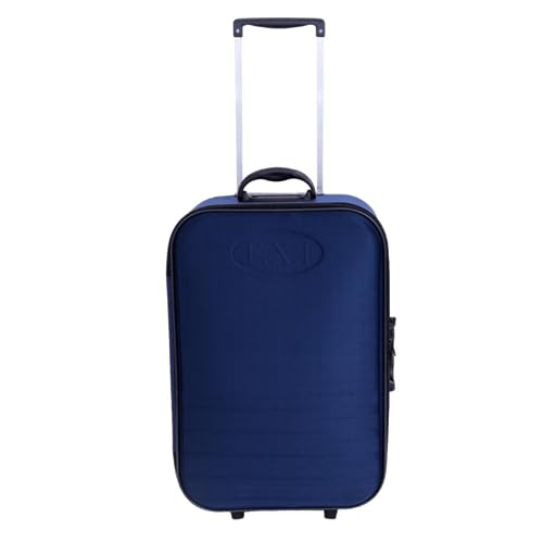 Mala De Viagem 23 kg Média Paris Com Rodinhas (Azul)