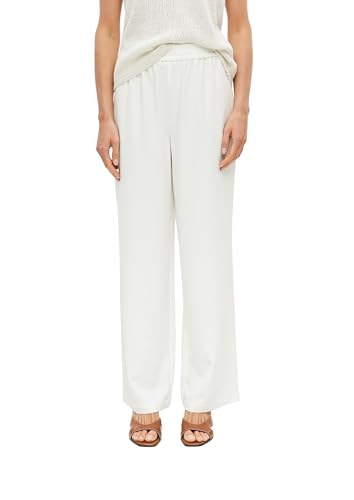 Pantalon large femme s.Oliver blanc taille 42 mode fluide
