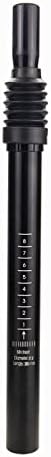 ZUKKA Bike Suspension Seat Post 27.2 x 350 mm(1.07 x 13.8 inch),Shock Absorber Damper Bicycle SeatPost/Black