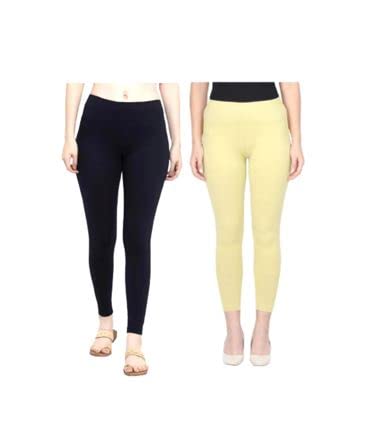Solid Full Length Tight Leggings Combo for Women - Black & Coffee-XL(REL-272_AZ_XL_PT_Tight)-picture-21