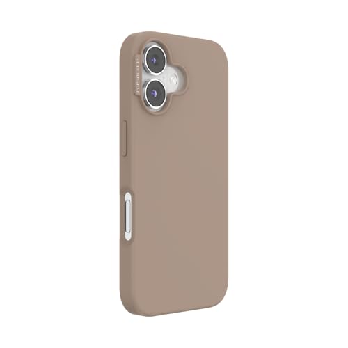 Image of PopSockets iPhone 16 Case Compatible with MagSafe, Phone Case for iPhone 16, Wireless Charging Compatible, Case Only, Cute Latte