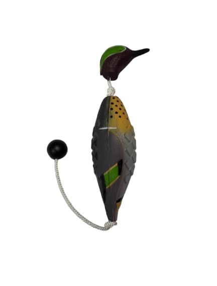 HuntEmUp Dog Training Kit - Ultimate Greenwinged Teal with Mesh Bumper Bag and Ultimate Black Whistle