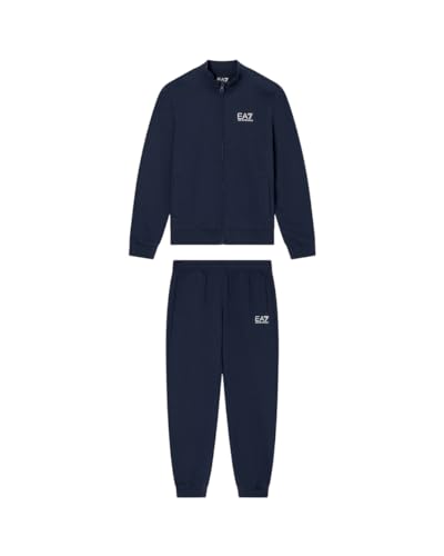 EA7 Emporio Armani - Mono de niño Core Identity Boy de algodón 7B000030AF10380 8059659617062-16A, turquesa, 14 años