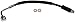 Dorman H620881 Front Driver Side Brake Hydraulic Hose Compatible with Select Models