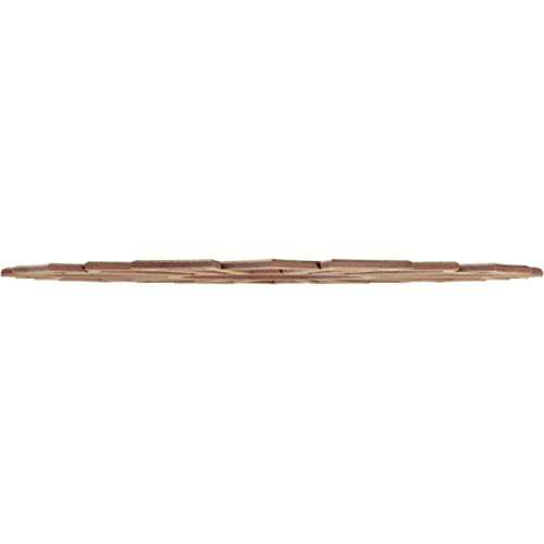 Image of Ekena Millwork 18 inchOD x 6 3 /8 inchID x 3 /8 inchT Augustus Wood Fretwork Pierced Ceiling Medallion, Birch