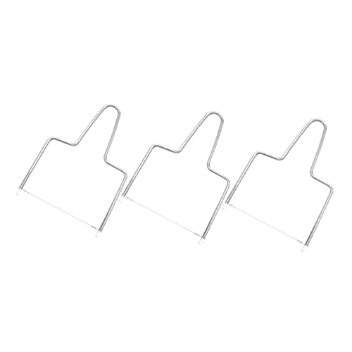 Unomor Metal Butter Slicer Wire Cheese Slicer Board Ergonomic Handle for Easy Cheese Cutting at Home